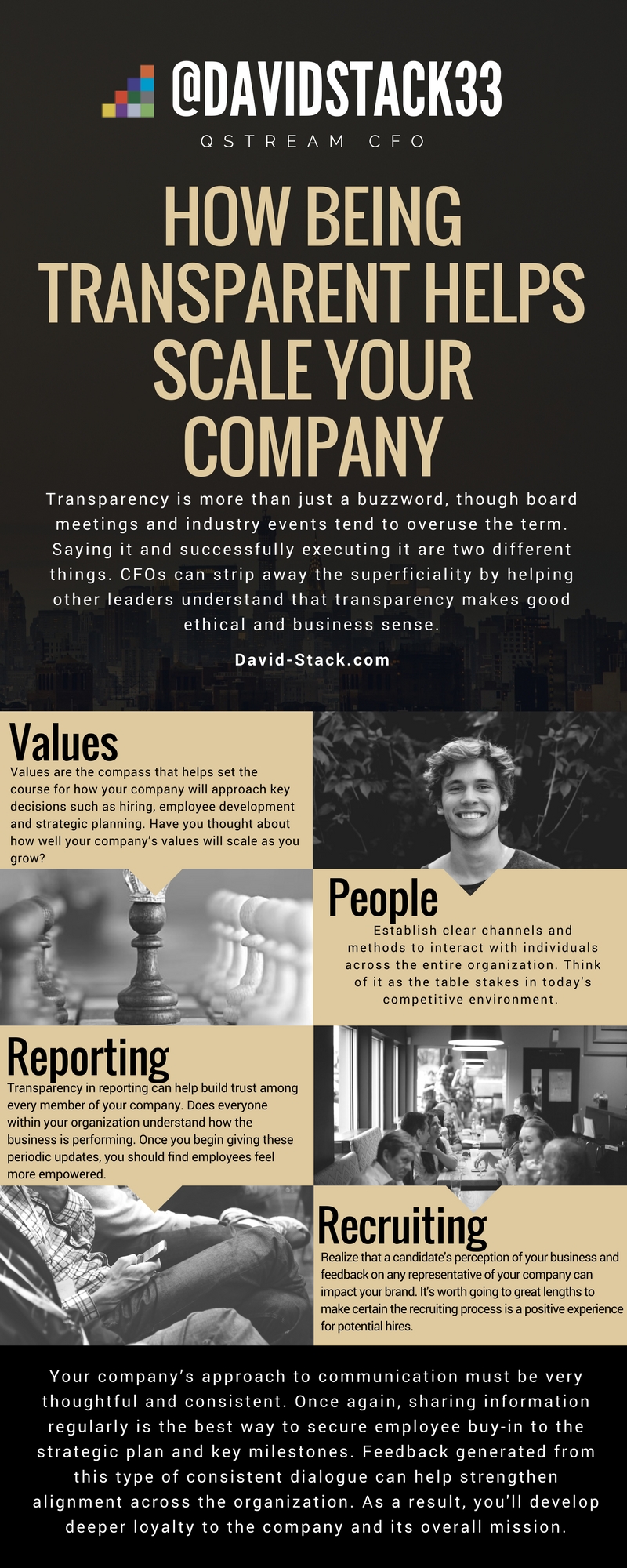 David Stack, small business, advice, startup